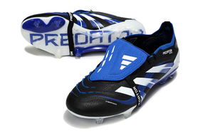 Chuteira Adidas Predator Elite FG Tongue Preta e Azul
