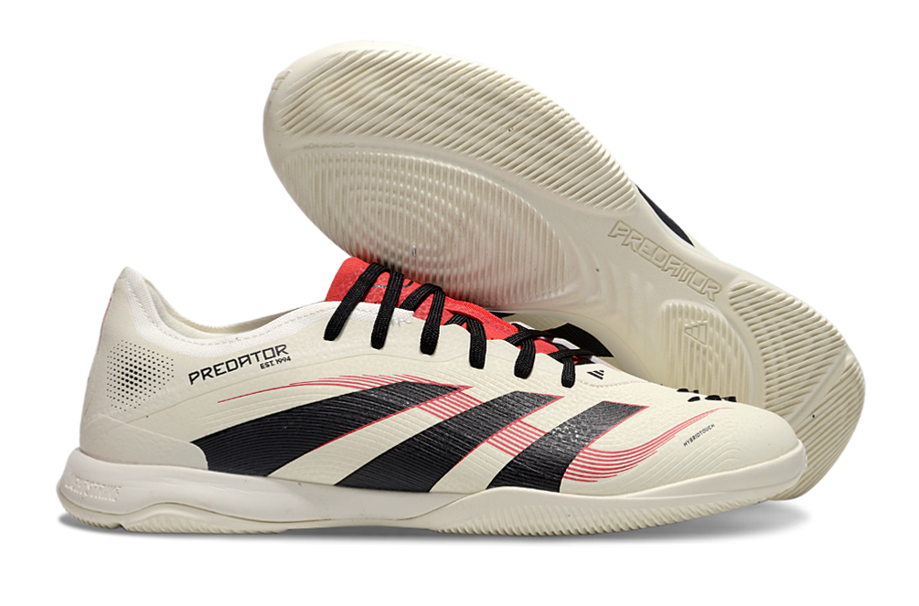 Chuteira Futsal Adidas Predator 24 Elite IC Bege