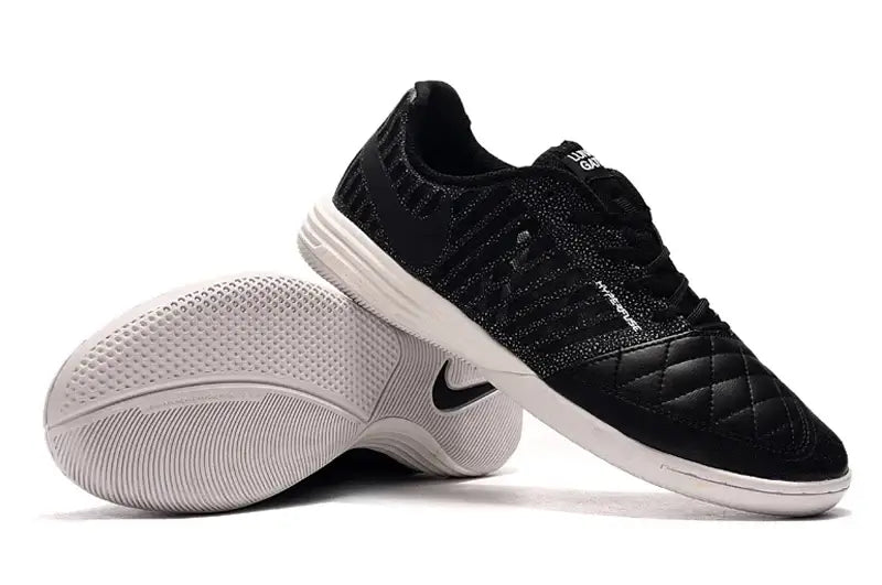 Chuteira Futsal Nike Lunar Gato IC Preta e Branca