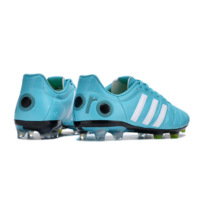 Chuteira Adidas AdiPure 11 Pro FG Azul e Branca