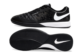 Chuteira Futsal Nike Lunar Gato IC - Preta e Branca