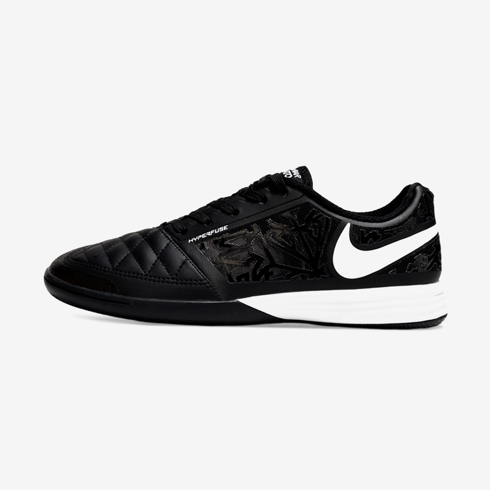 Chuteira Futsal Nike Lunar Gato IC - Preta e Branca