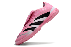 Chuteira Adidas Predator Elite Fold-Over Tongue TF - Rosa, Branca e Preta