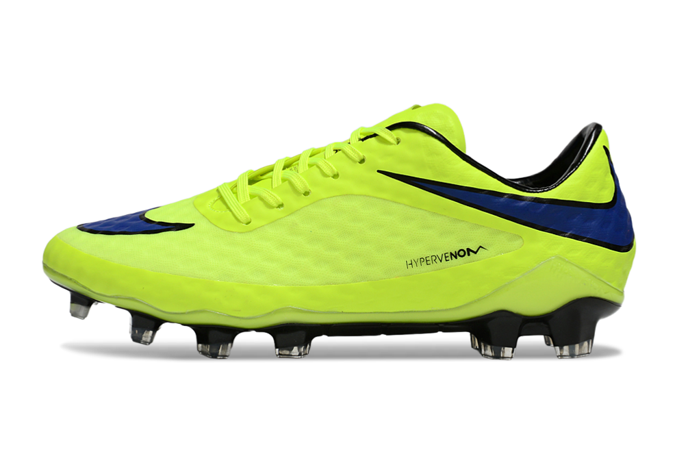 Chuteira Nike Hypervenom Elite FG - Verde e Azul