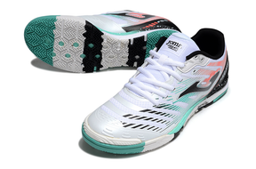 Chuteira Futsal Joma Regate Rebound IC Branca, Preta e Verde