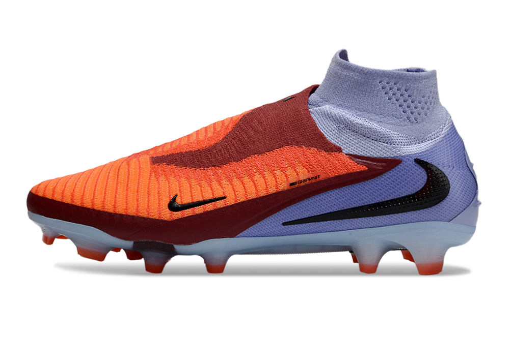 Chuteira Nike Phantom 6 Elite FG - Roza e Laranja - Pack Scary Good