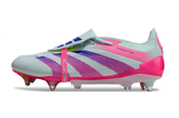 Adidas Predator Elite Fold-Over Tongue SG - Branca, Rosa e Roxa