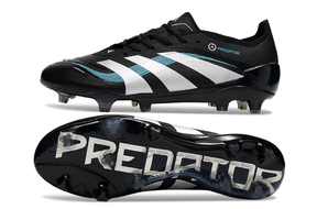 Chuteira Adidas Predator Elite FG - Preta e Branca Ed. "Mercedes"