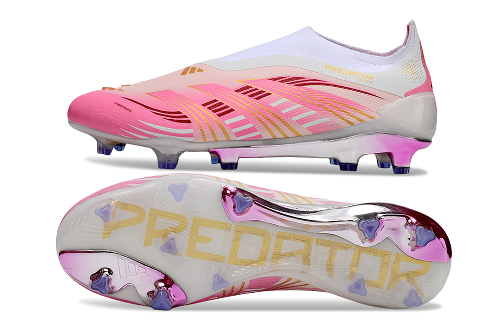 Chuteira Adidas Predator Elite FG LL - Rosa