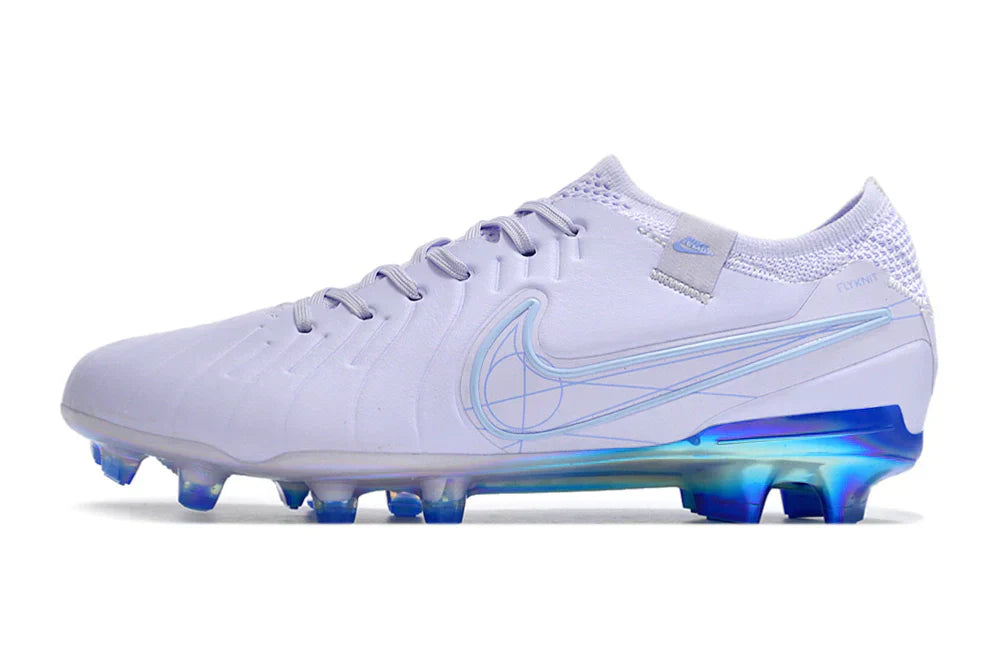 Chuteira Nike Tiempo Legend 10 FG - Branco Gelo