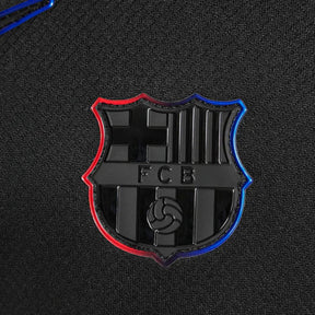 Conjunto Infantil Barcelona Away 2024/24 Preta - Nike