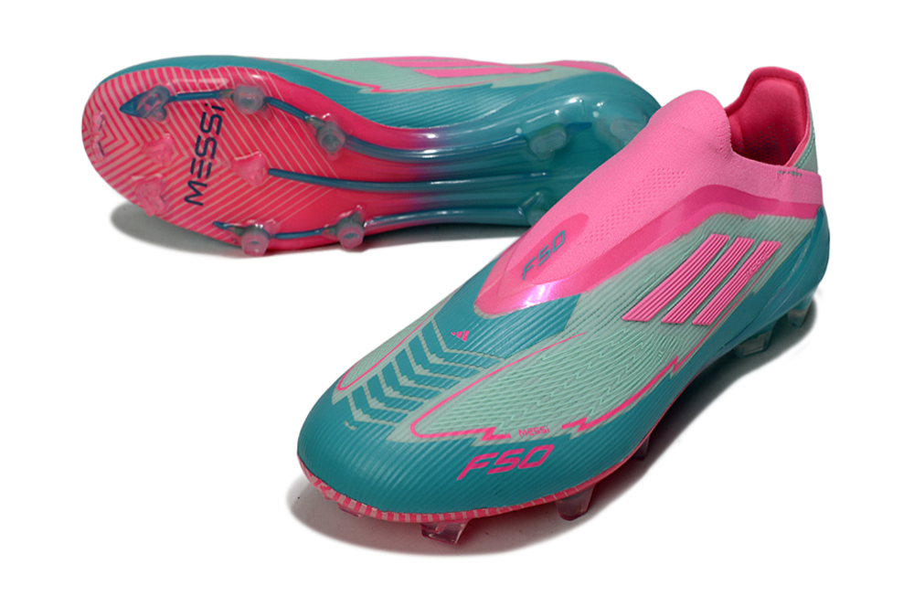 Chuteira Adidas F50 FG Elite Ed. "Messi" Rosa