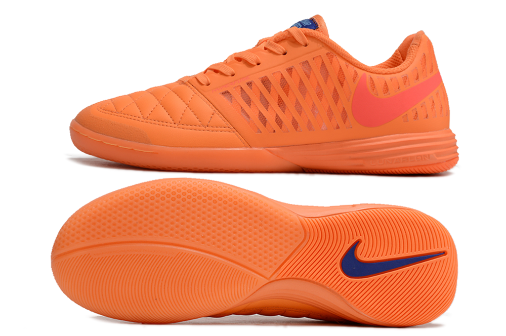 Chuteira Futsal Nike Lunar Gato IC - Laranja