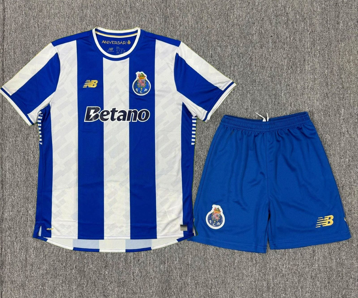 Conjunto infantil FC Porto principal azul e branco 2025/26 - LANÇAMENTO
