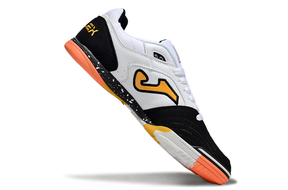 Chuteira Futsal Joma Top Flex Rebound IC Branca, Preta e Laranja