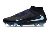 Chuteira Nike Phantom 6 Elite FG Preta e Azul
