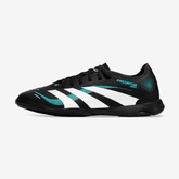 Chuteira Futsal Adidas Predator Elite Fold-Over Tongue IC - Preta, Branca e Azul