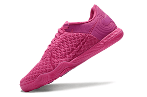 Chuteira Futsal Nike React Gato IC - Rosa, ideal para jogadores que buscam performance e estilo.