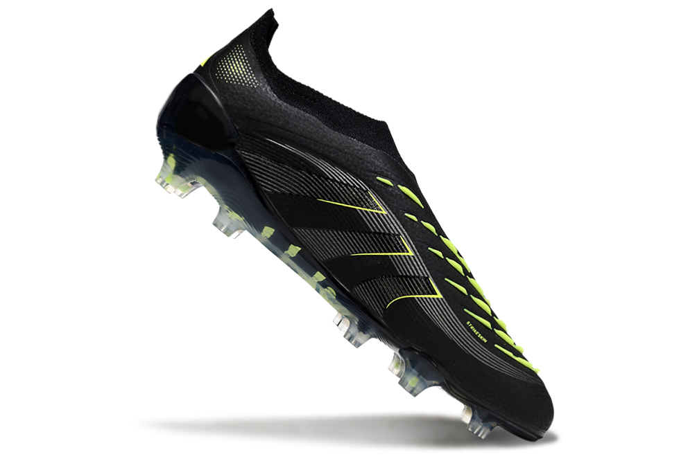 Chuteira Adidas Predator Elite FG LL - Preta e Amarela