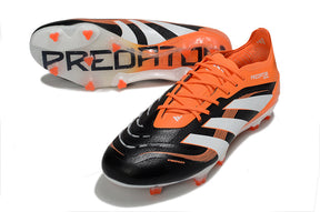 Chuteira Adidas Predator Elite FG - Preta e Laranja