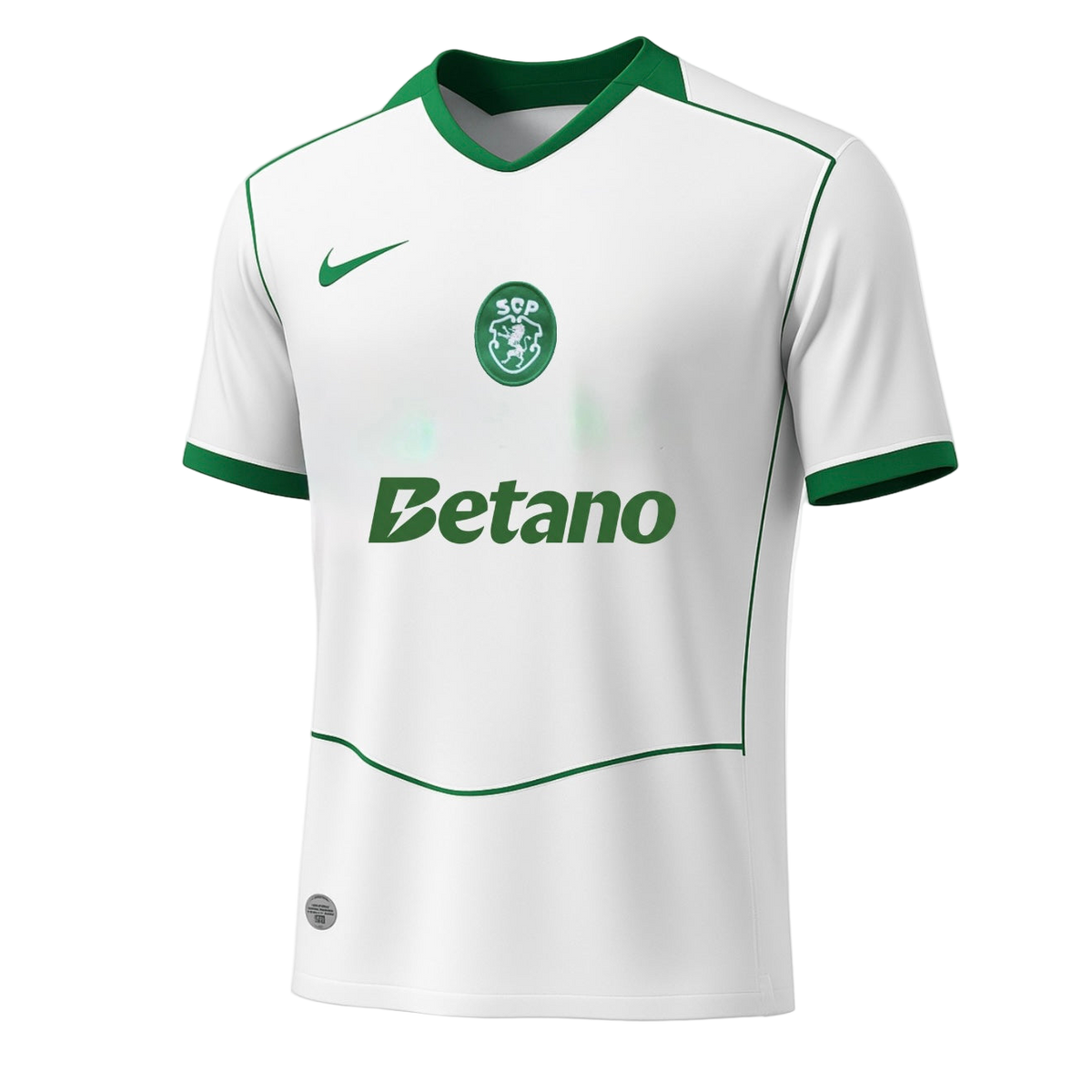 Camisola Sporting TOTAL 90 branca simbolo stromp 2025/26 - EXCLUSIVA