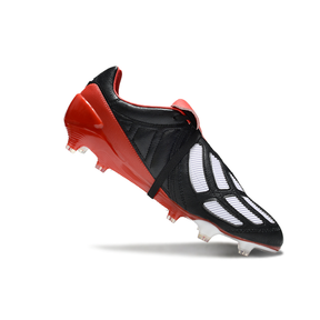 Chuteira Adidas Predator Mania Elite FG Preta e Vermelha