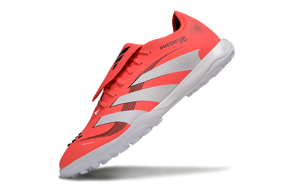 Chuteira Adidas Predator Elite Fold-Over Tongue TF - Laranja, Branca e Preta