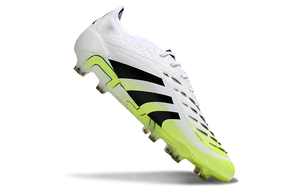 Chuteira Adidas Predator Elite FG - Branca e Amarela