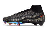 Chuteira Nike Mercurial Superfly 10 Air Max 95 Elite FG - Preto
