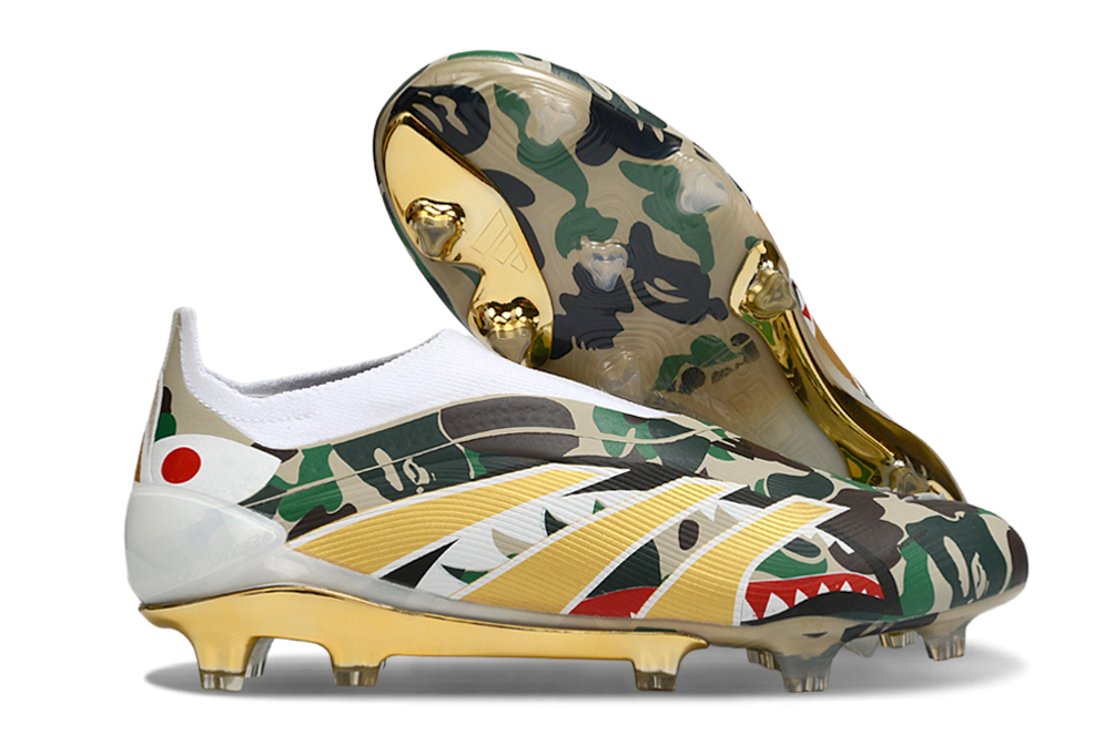 Chuteira Adidas Predator Elite FG LL - Ed. "Bape"