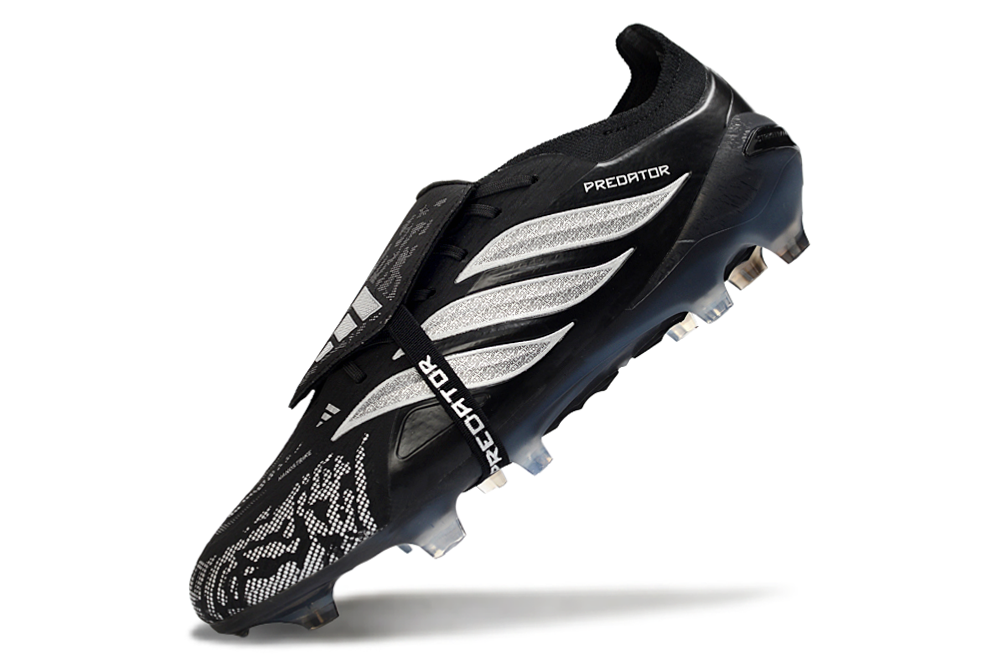 Chuteira Adidas Predator Elite FG 26 - "Finishers Steel" - Preta