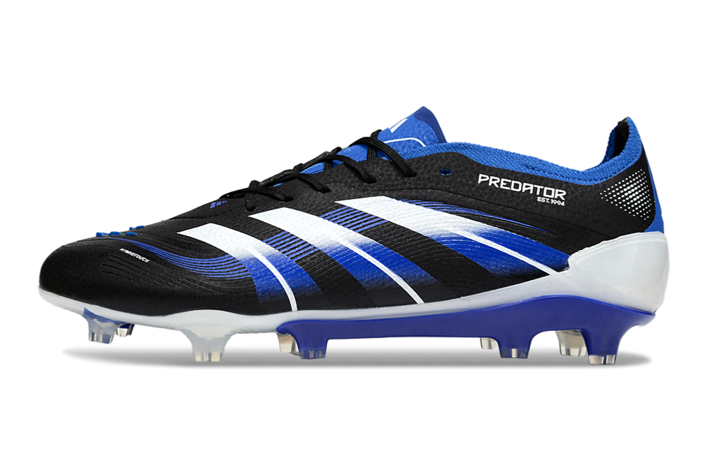 Chuteira Adidas Predator Elite FG - Preta e Azul
