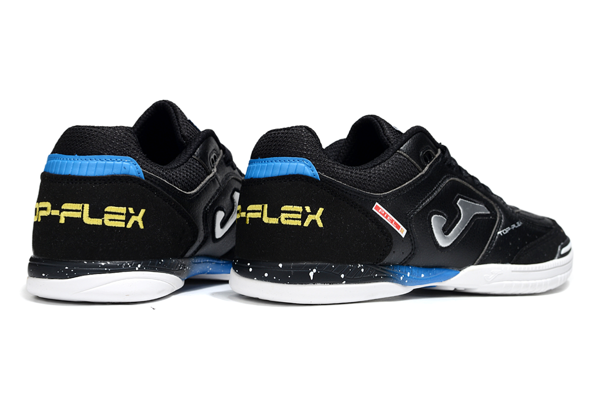 Chuteira Futsal Joma Top Flex Rebound IC Preta