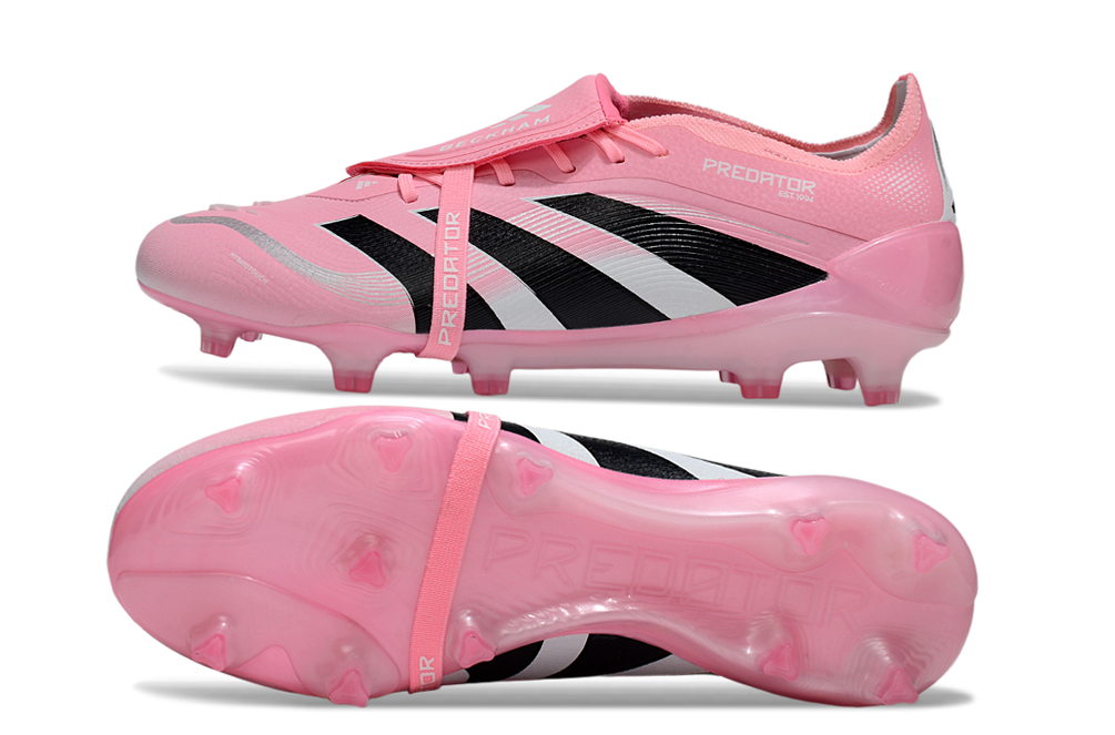 Chuteira Adidas Predator Elite FG - Rosa