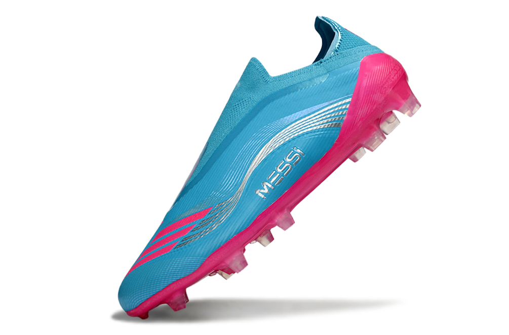 Chuteira Adidas F50 FG Elite - Ed. "Messi" Azul