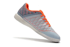 Chuteira Futsal Nike Lunar Gato IC Cinza e Laranja