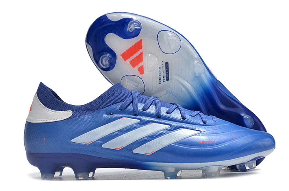 Chuteira Adidas Copa Pure+ FG Azul