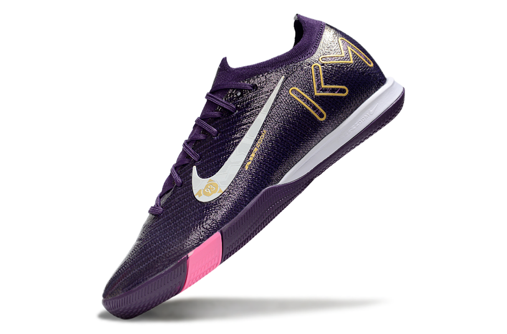Chuteira Futsal Nike Mercurial Air Zoom Vapor 16 Kylian, design moderno e performance otimizada para jogos.