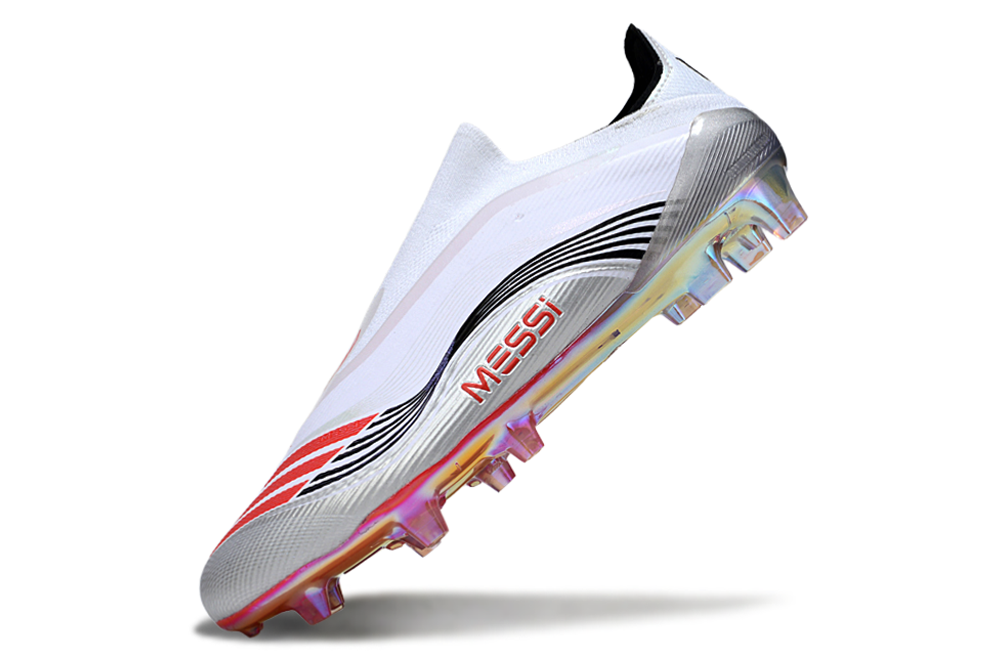 Chuteira Adidas F50 FG Elite Branca Ed. Especial "Messi"