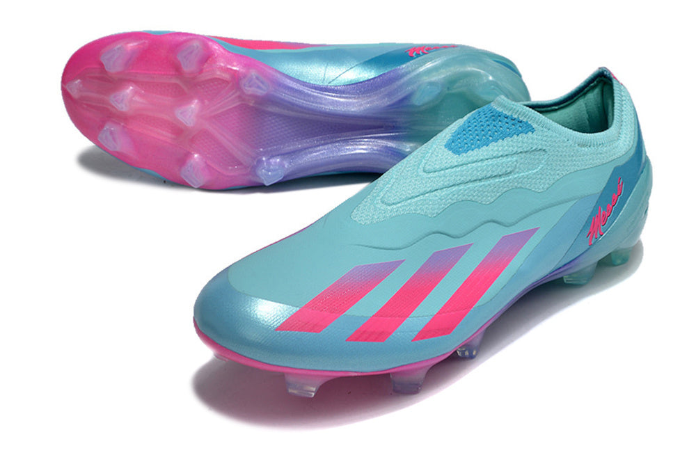 Chuteira Adidas X Crazyfast FG Elite .1 Rosa Miami