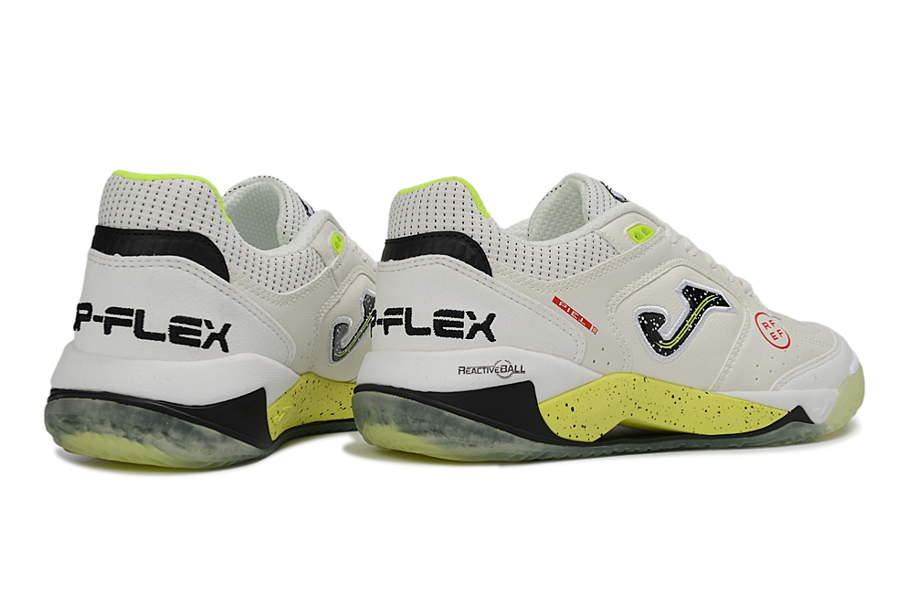 Chuteira Futsal Joma Top Flex Rebound IC Bege RFEF