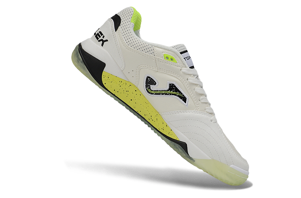 Chuteira Futsal Joma Top Flex Rebound IC Bege RFEF