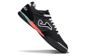 Chuteira Futsal Joma Top Flex Rebound IC Preta e Branca