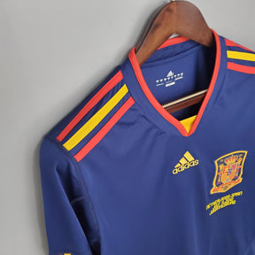 Camisola Espanha Mundial Home 2010 Retro