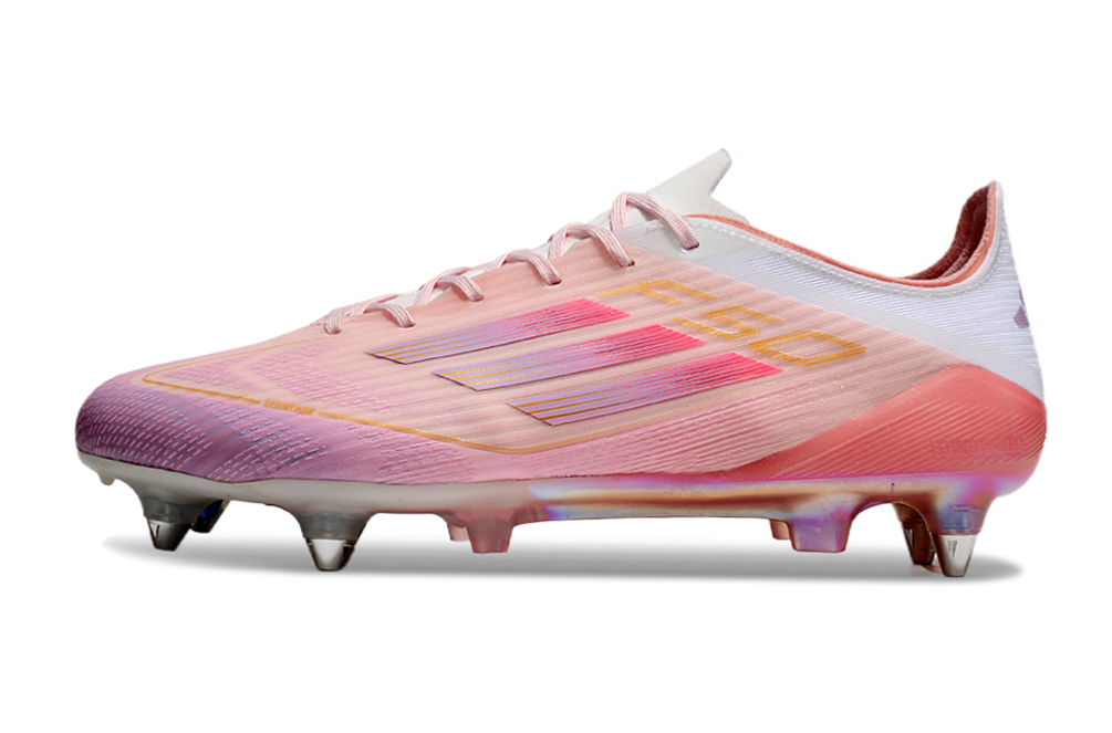 Chuteira Adidas F50 SG Rosa "Yamal"