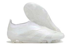 Chuteira Adidas Predator Elite Laceless FG - Branca