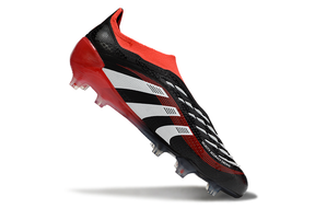 Chuteira Adidas Predator Elite FG - Preta e Vermelha