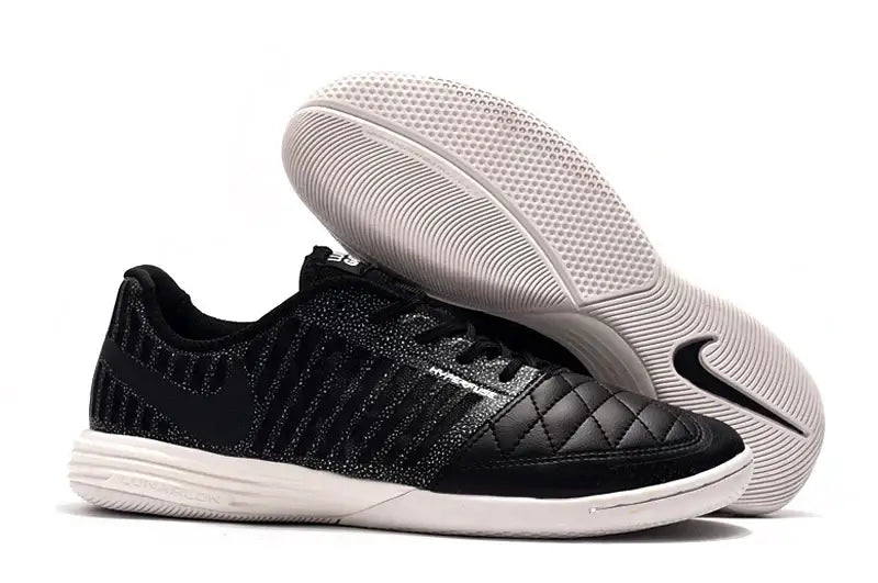 Chuteira Futsal Nike Lunar Gato IC Preta e Branca