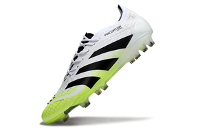 Chuteira Adidas Predator Elite FG - Branca e Amarela