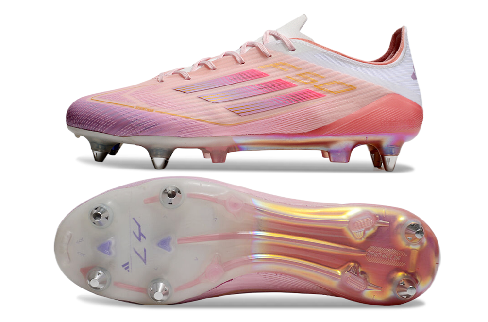 Chuteira Adidas F50 SG Rosa "Yamal"